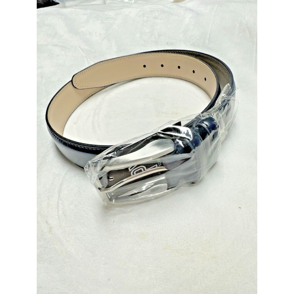 PX Size 30 Mens Belt Leather Blend Navy Blue